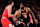 NEW YORK, NEW YORK - DECEMBER 23: Mitchell Robinson #23 of the New York Knicks in action against the Chicago Bulls during the first half at Madison Square Garden on December 23, 2022 in New York City. NOTE TO USER: User expressly acknowledges and agrees that, by downloading and or using this Photograph, user is consenting to the terms and conditions of the Getty Images License Agreement. (Photo by Adam Hunger/Getty Images)