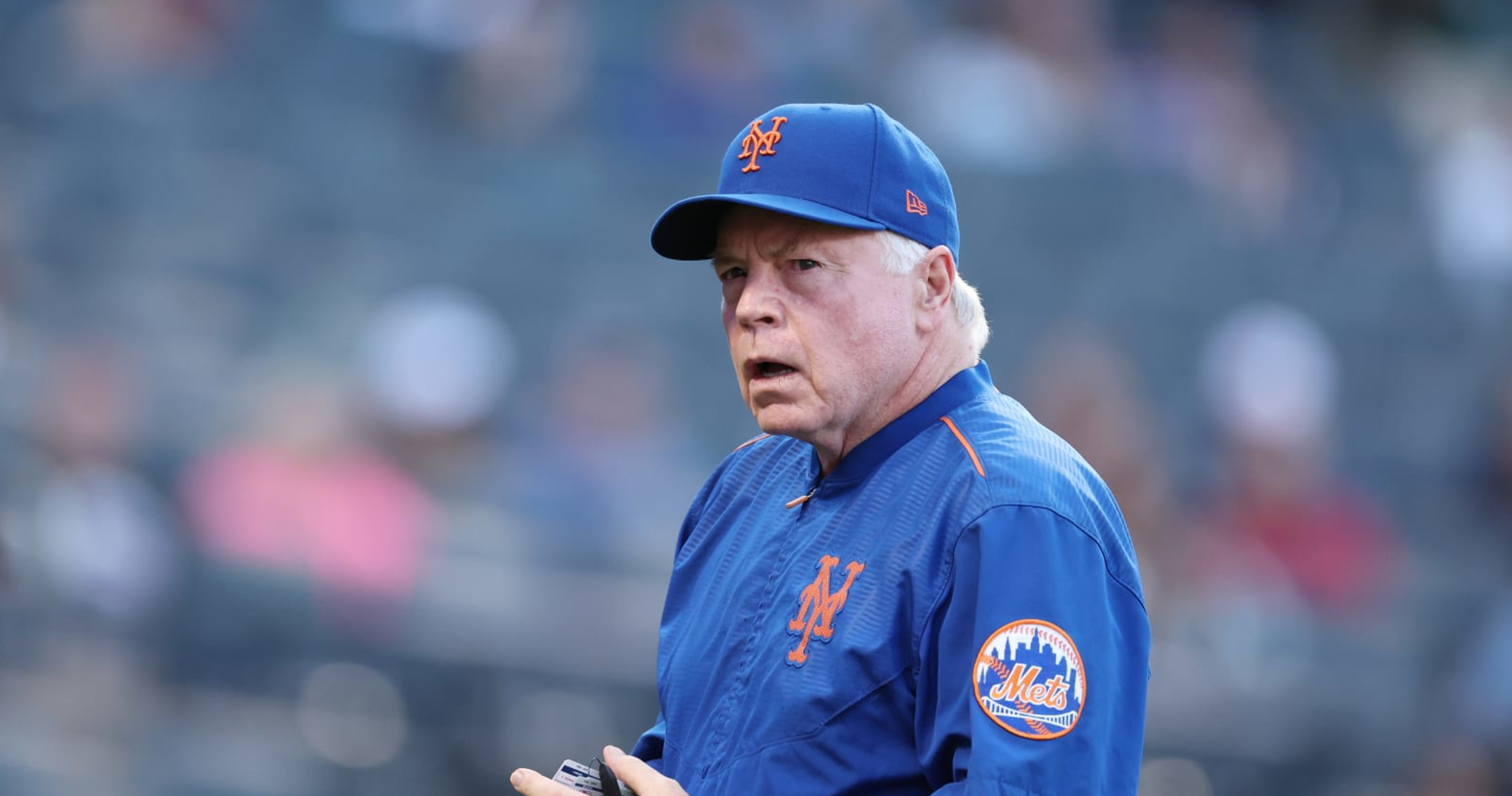 Buck Showalter, Manager of the New York Yankees, smiling during News  Photo - Getty Images