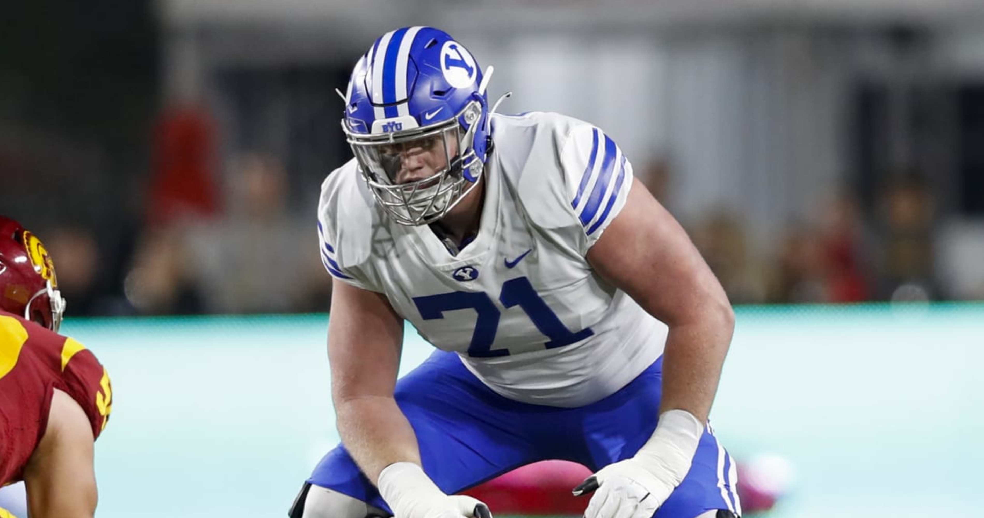 Indianapolis Colts draft Blake Freeland in fourth round of NFL Draft - BYU  Athletics - Official Athletics Website - BYU Cougars