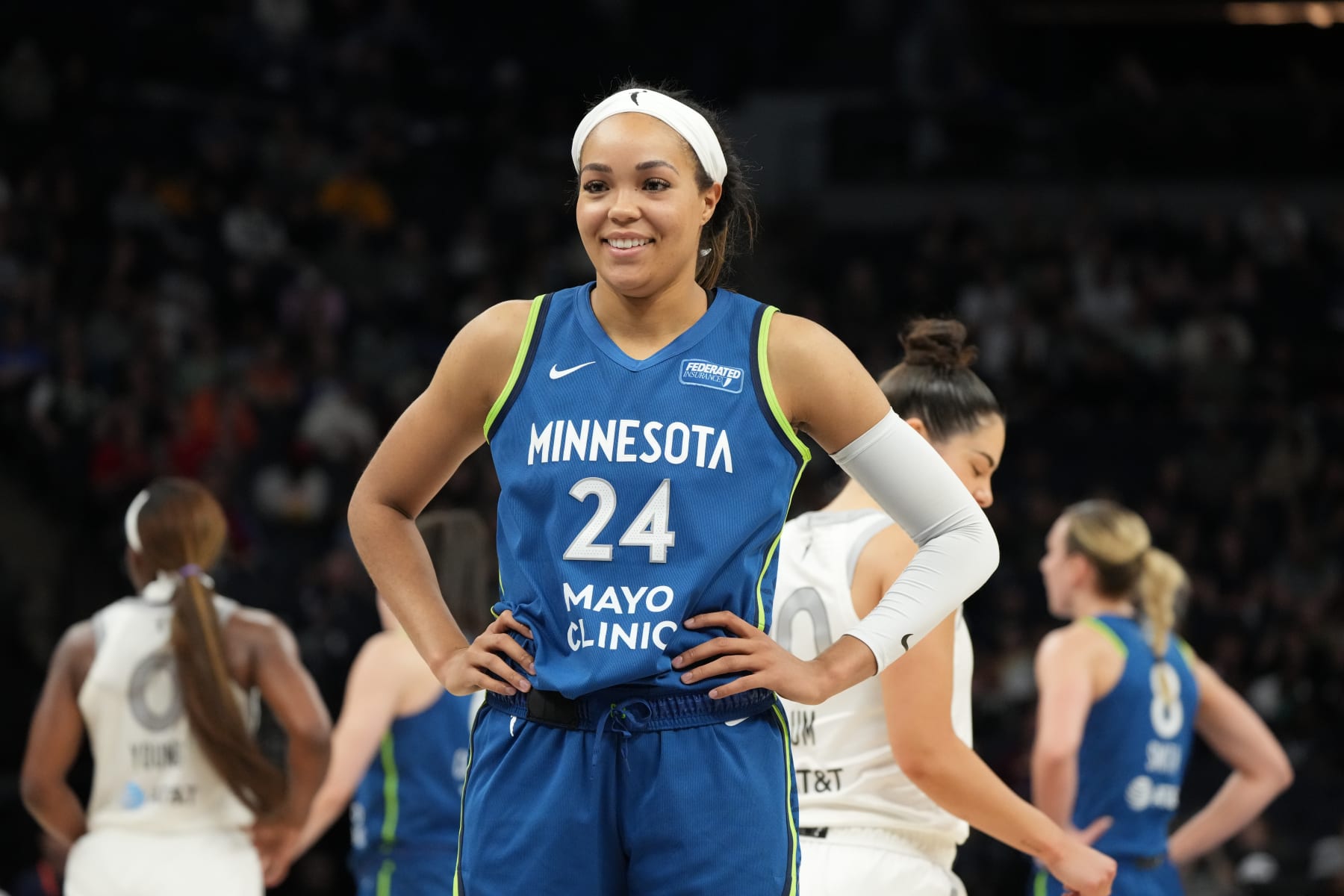 Napheesa Collier in the explorer edition