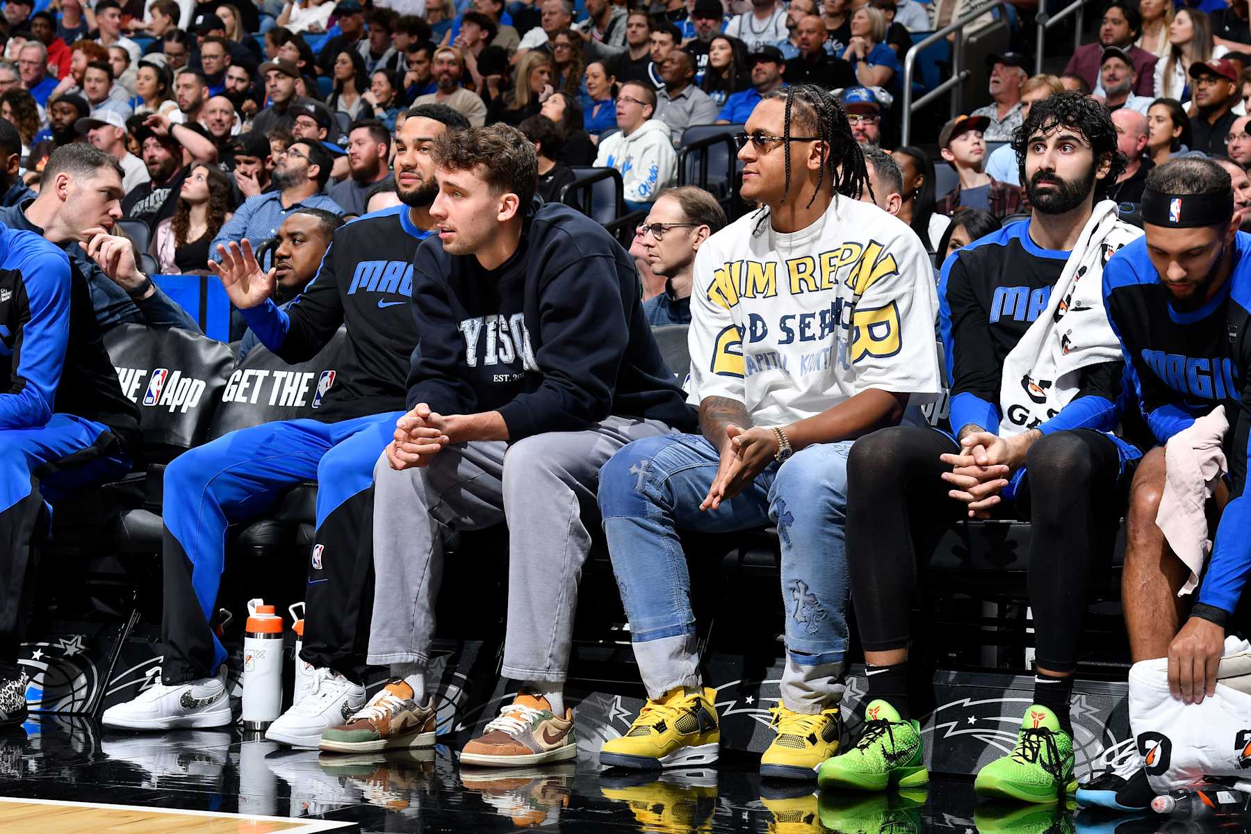 Cory Joseph, Franz Wagner, Paolo Banchero and Goga Bitadze