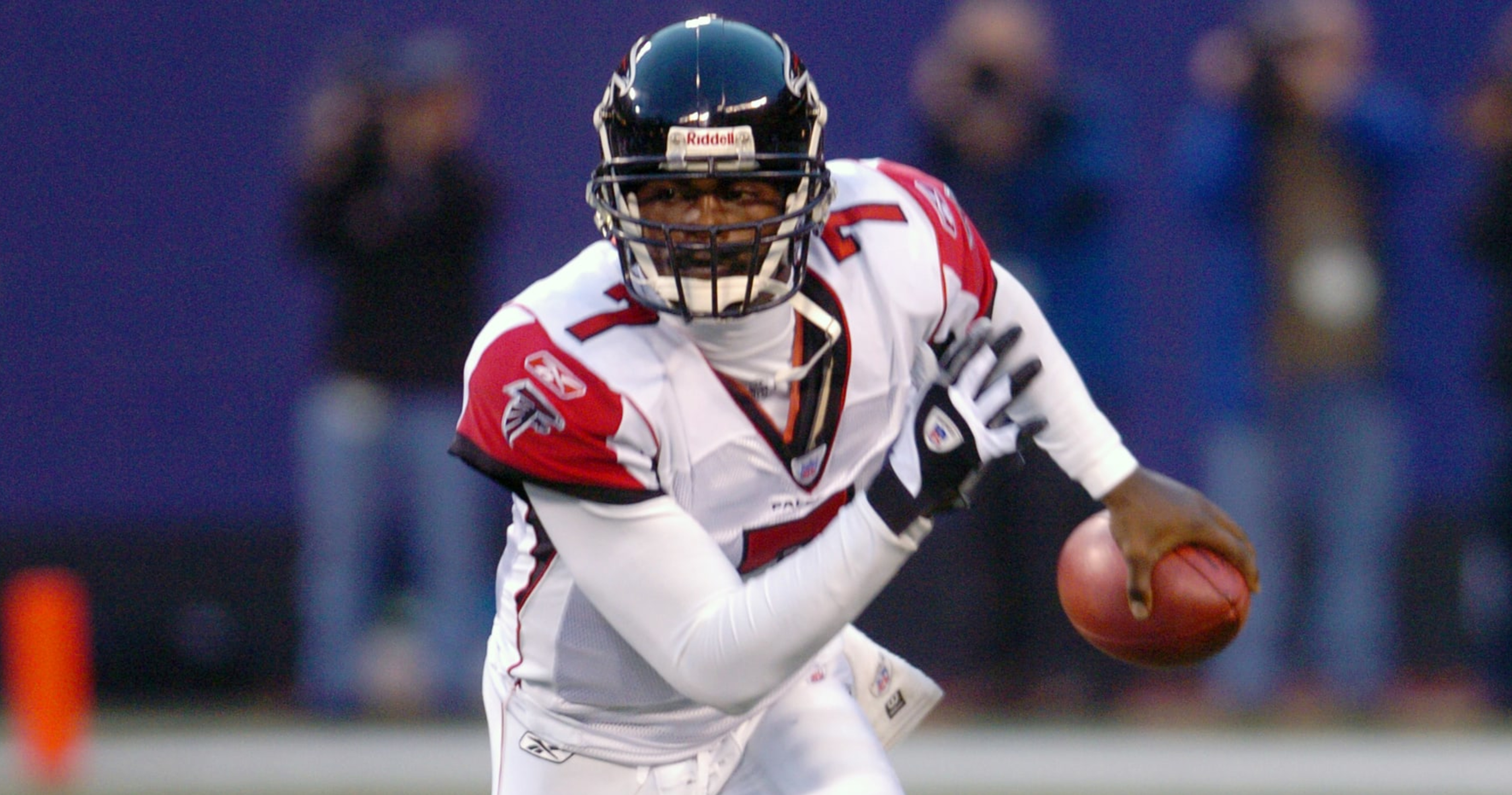 On the Field: Out of his hands: Vick turns it over and over and over