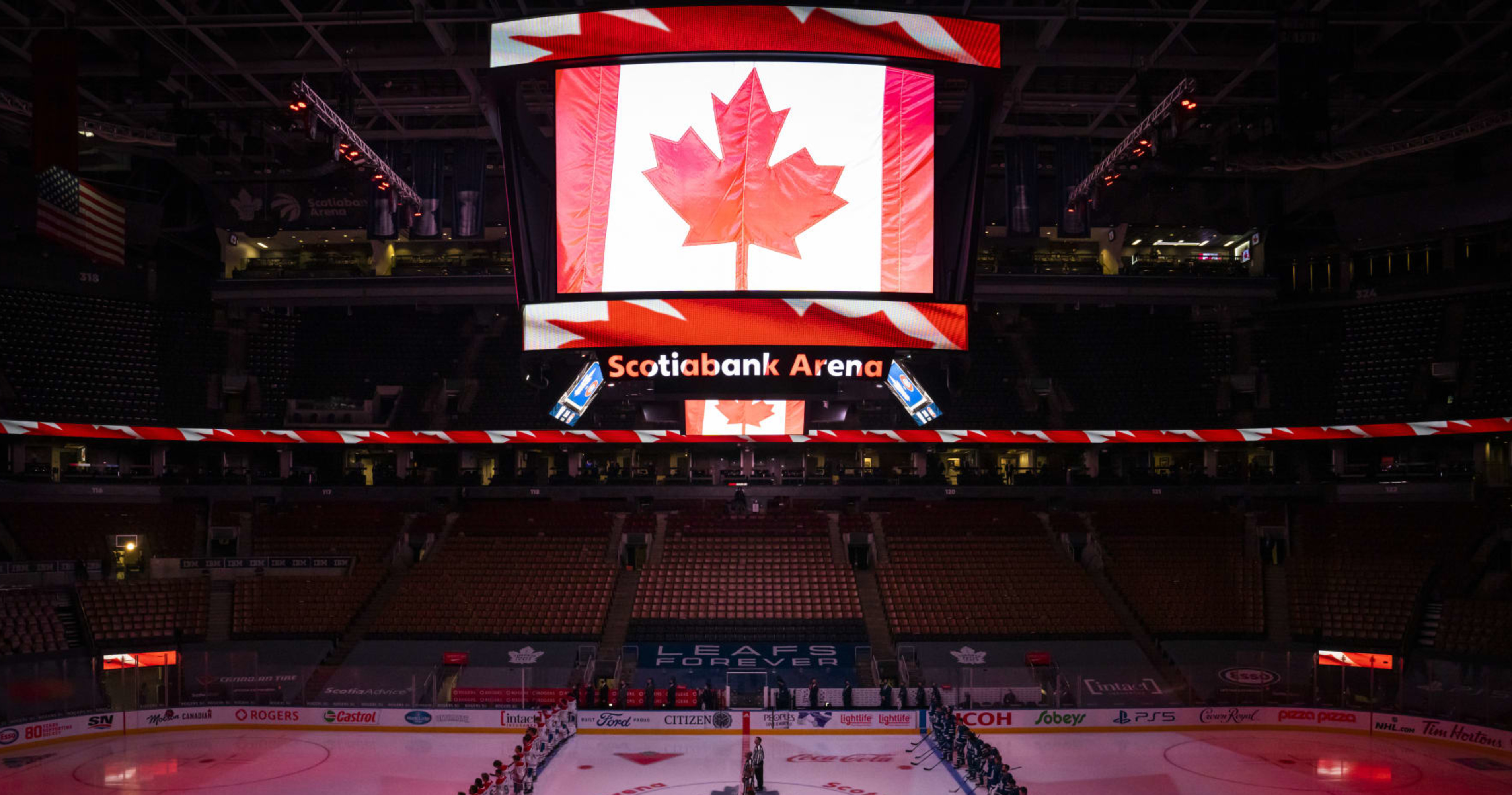 Scotiabank Arena, section 318, home of Toronto Maple Leafs