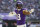 MINNEAPOLIS - OCTOBER 09: Justin Jefferson #18 of the Minnesota Vikings celebrates a first down catch against the Chicago Bears in the first quarter of the game at U.S. Bank Stadium in Minneapolis, Minnesota. The Vikings defeated the Bears 29-22. (Photo by David Berding/Getty Images).