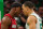 BOSTON, MASSACHUSETTS - MAY 19: Jimmy Butler #22 of the Miami Heat exchanges words with Grant Williams #12 of the Boston Celtics during the fourth quarter in game two of the Eastern Conference Finals at TD Garden on May 19, 2023 in Boston, Massachusetts. NOTE TO USER: User expressly acknowledges and agrees that, by downloading and or using this photograph, User is consenting to the terms and conditions of the Getty Images License Agreement. (Photo by Adam Glanzman/Getty Images)
