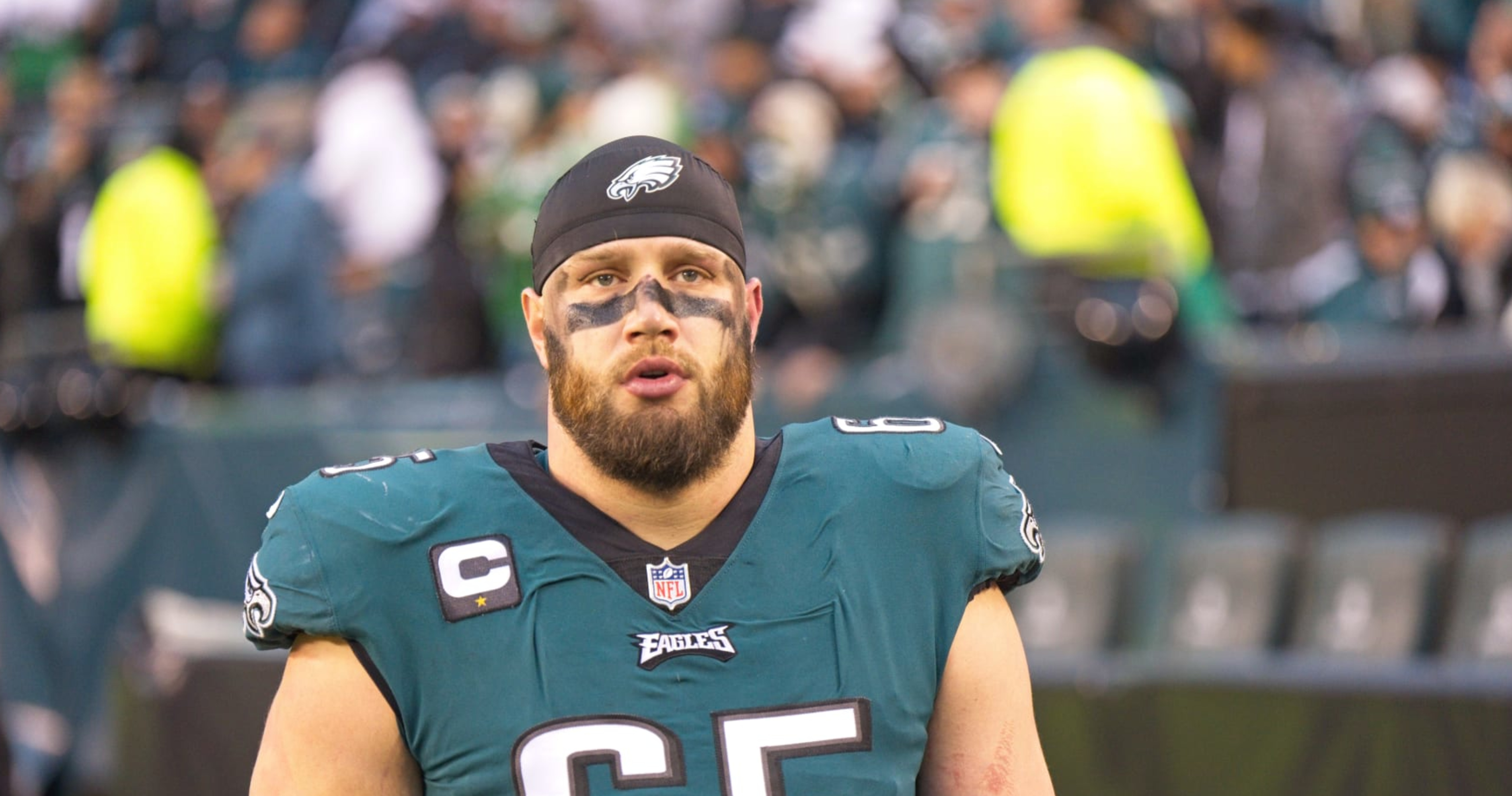 Eagles tackle Lane Johnson is becoming the best version of himself