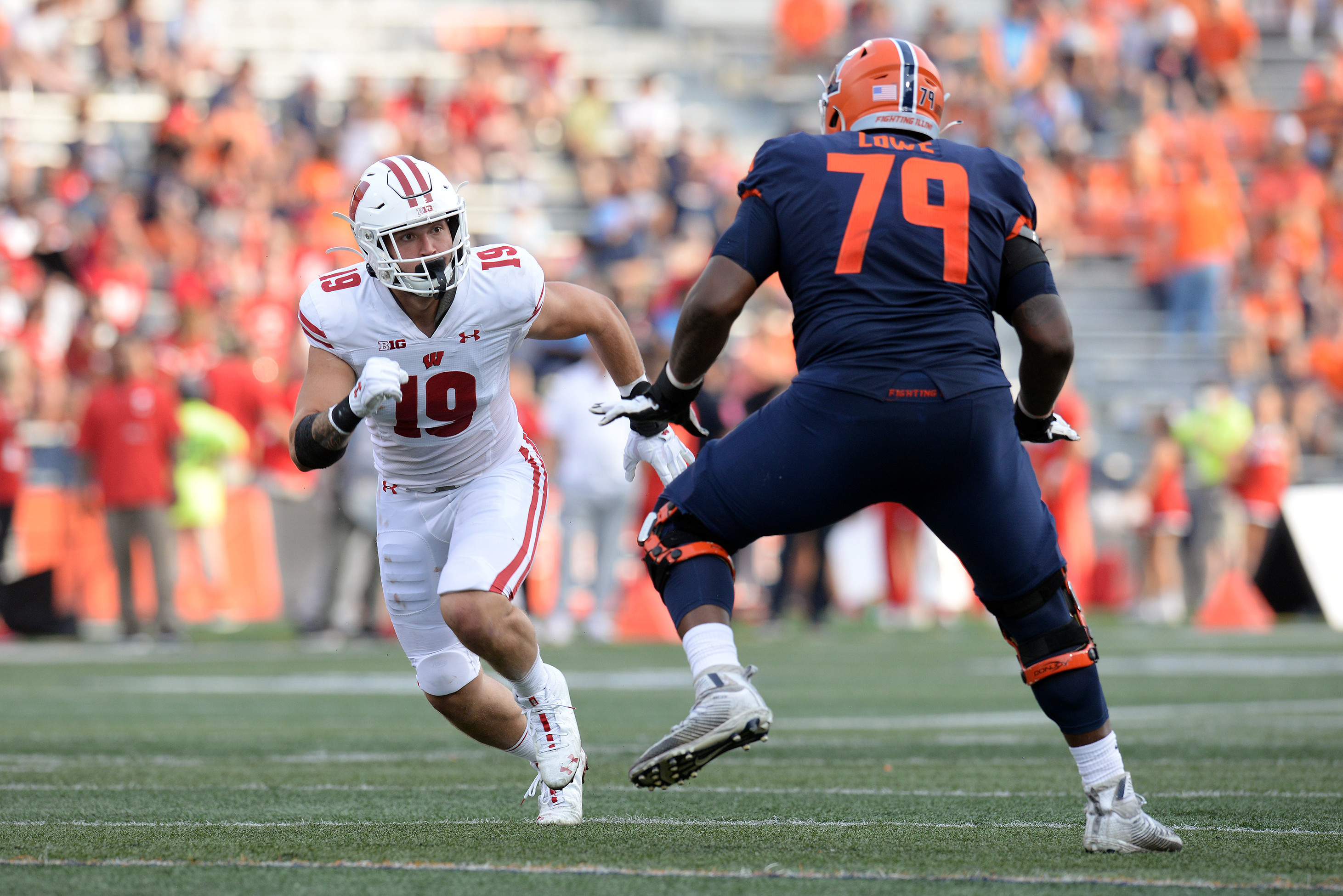 Fighting Illini Football - Vederian Lowe is headed to the NFL Combine!