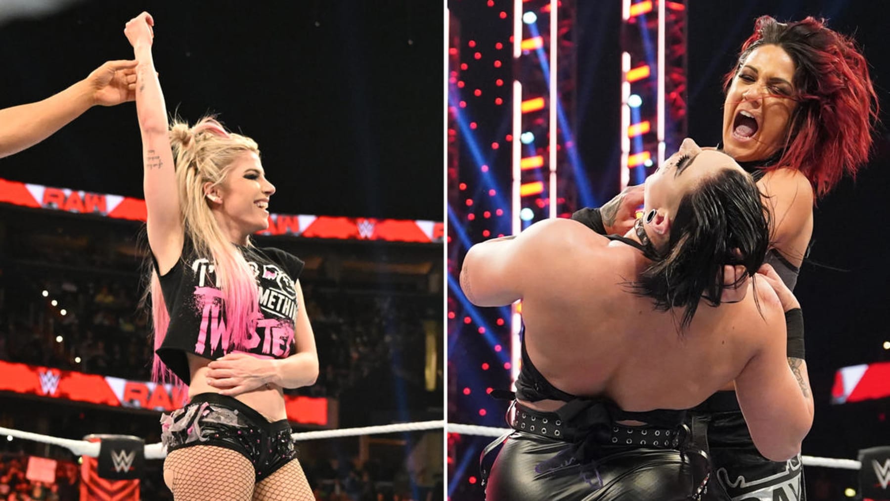 Alexa Bliss and Bayley have advanced to a match next week where the winner will get a shot at Bianca Belair and the Raw Women's Championship.