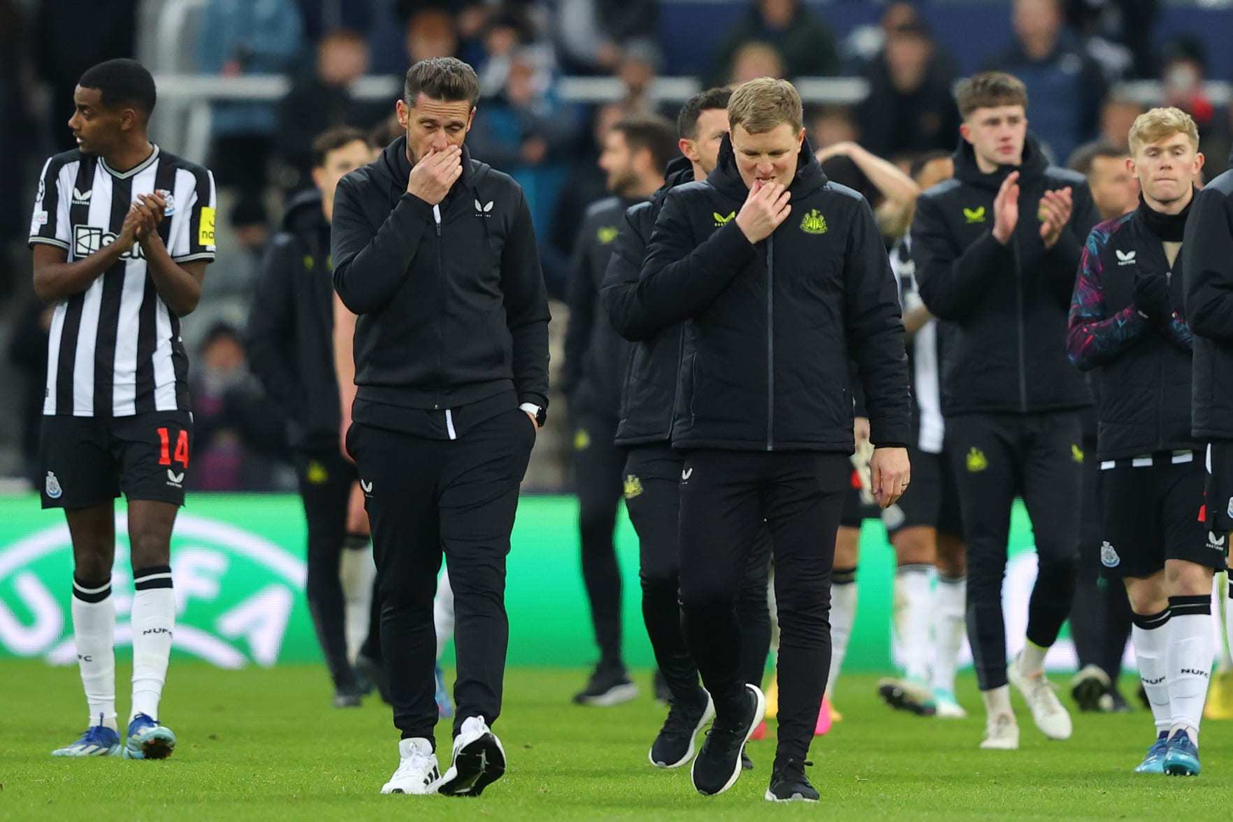 A disappointed Eddie Howe will wonder what might have been for Newcastle United.