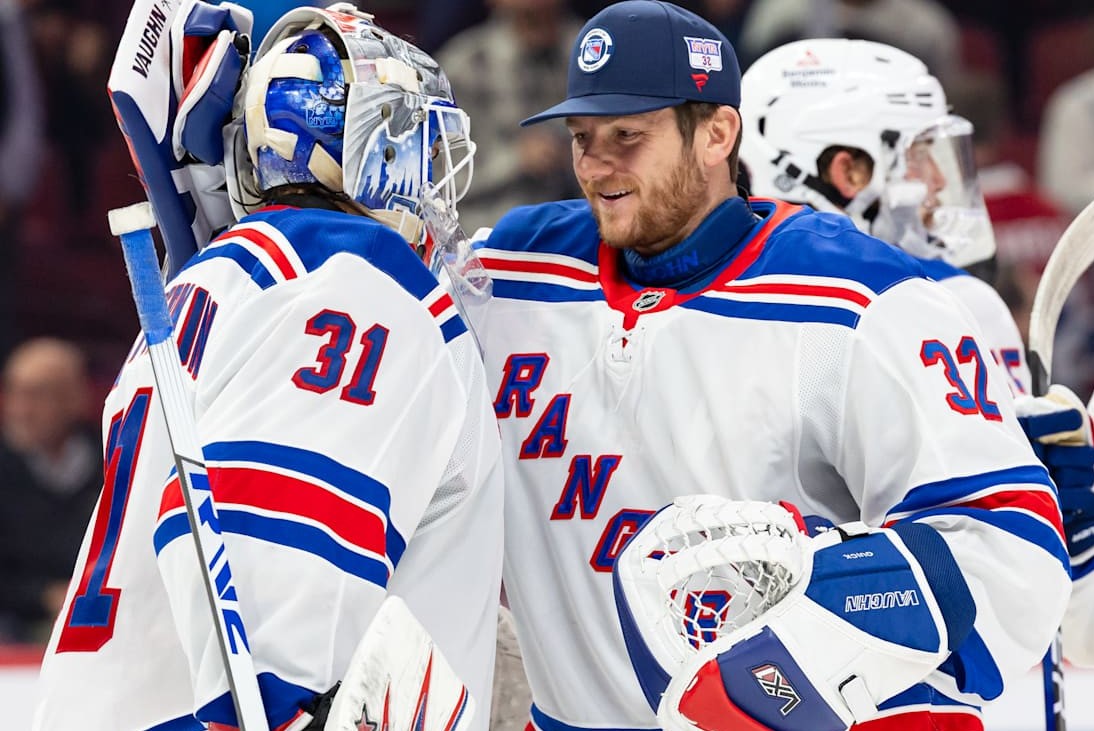 Igor Shesterkin and Jonathan Quick.