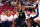 LAS VEGAS, NV - JULY 14: Noah Clowney #21 of the Brooklyn Nets goes to the basket during the game against the LA Clippers on July 14, 2024 at the Thomas & Mack Center in Las Vegas, Nevada. NOTE TO USER: User expressly acknowledges and agrees that, by downloading and or using this photograph, User is consenting to the terms and conditions of the Getty Images License Agreement. Mandatory Copyright Notice: Copyright 2024 NBAE (Photo by Adam Hagy/NBAE via Getty Images)