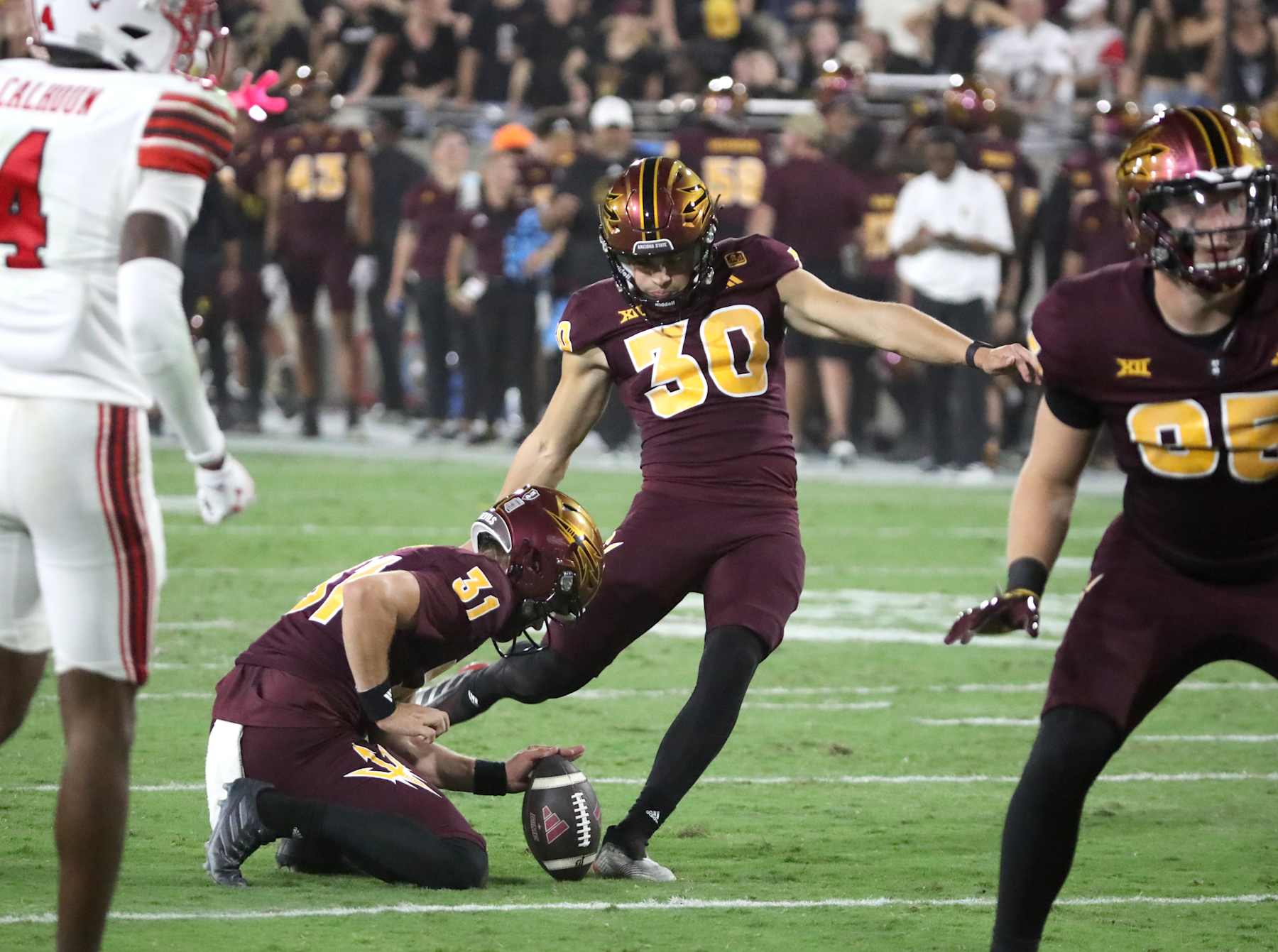 Arizona State HC Rips 'Atrocious' Kicker After 2 Missed FGs; Will Hold