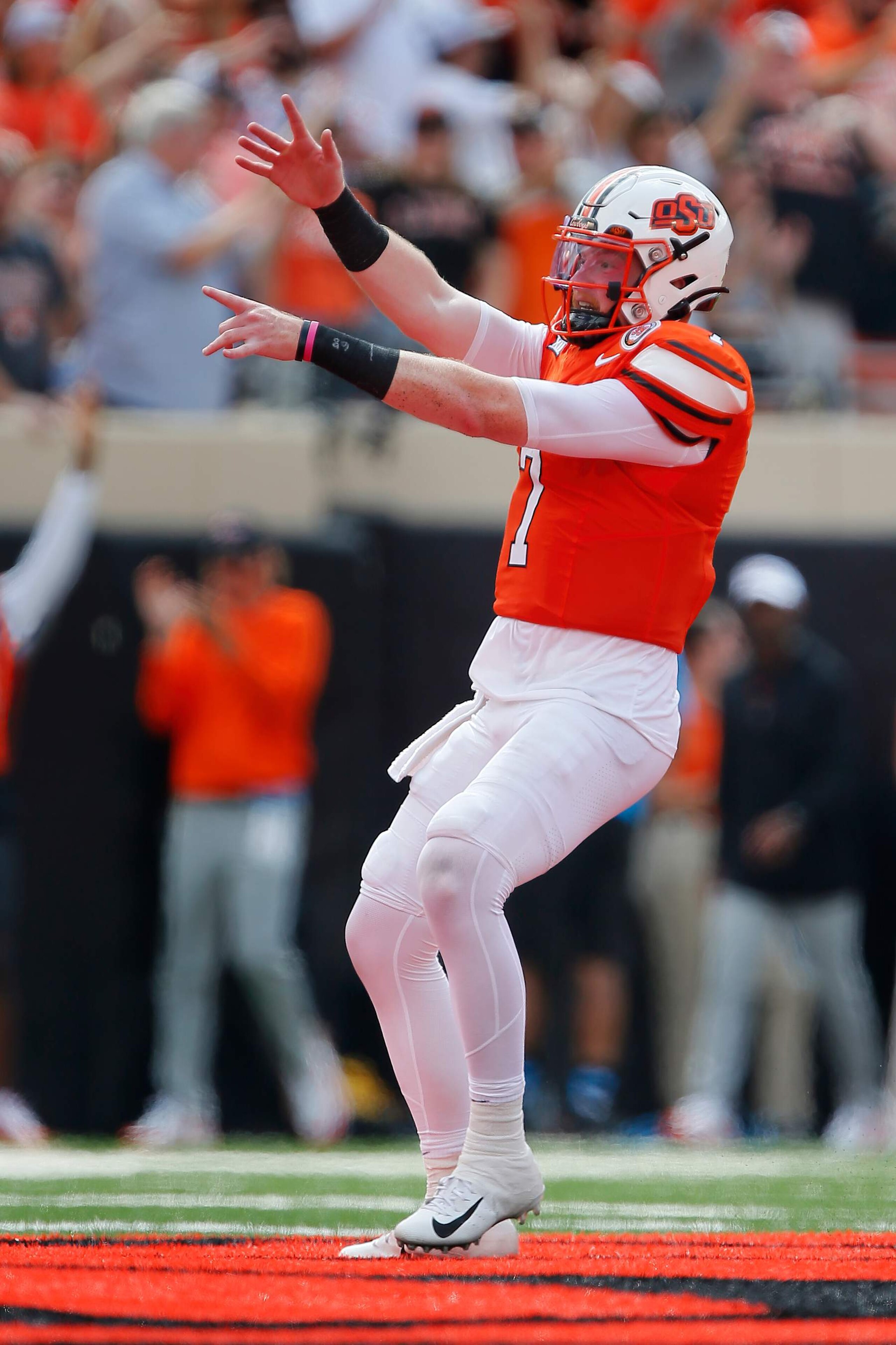 Oklahoma State quarterback Alan Bowman
