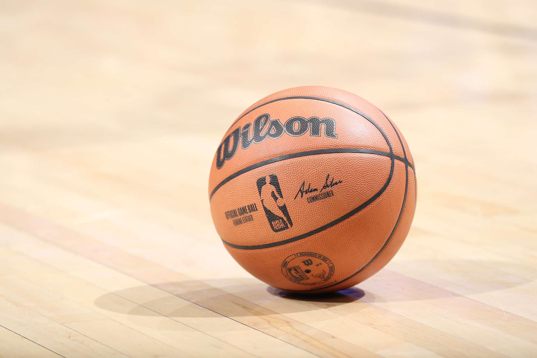 CHICAGO, IL - NOVEMBER 11: A generic basketball photo of the Official Wilson basketball during the game between the Cleveland Cavaliers and the Chicago Bulls on November 11, 2024 at United Center in Chicago, Illinois. NOTE TO USER: User expressly acknowledges and agrees that, by downloading and or using this photograph, User is consenting to the terms and conditions of the Getty Images License Agreement. Mandatory Copyright Notice: Copyright 2024 NBAE (Photo by Jeff Haynes/NBAE via Getty Images)