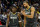 MINNEAPOLIS, MN - OCTOBER 28: Rudy Gobert #27 talks to Anthony Edwards #1 of the Minnesota Timberwolves in the second quarter of the game against the Los Angeles Lakers at Target Center on October 28, 2022 in Minneapolis, Minnesota. The Timberwolves defeated the Lakers 111-102. NOTE TO USER: User expressly acknowledges and agrees that, by downloading and or using this Photograph, user is consenting to the terms and conditions of the Getty Images License Agreement. (Photo by David Berding/Getty Images)