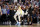SACRAMENTO, CALIFORNIA - APRIL 17: Draymond Green (right) #23 of the Golden State Warriors reacts after he got tangled with Domantas Sabonis #10 of the Sacramento Kings in the second half during Game Two of the Western Conference First Round Playoffs at Golden 1 Center on April 17, 2023 in Sacramento, California. Green was issued a flagrant foul 2 on the play, and ejected from the game. NOTE TO USER: User expressly acknowledges and agrees that, by downloading and or using this photograph, User is consenting to the terms and conditions of the Getty Images License Agreement. (Photo by Ezra Shaw/Getty Images)