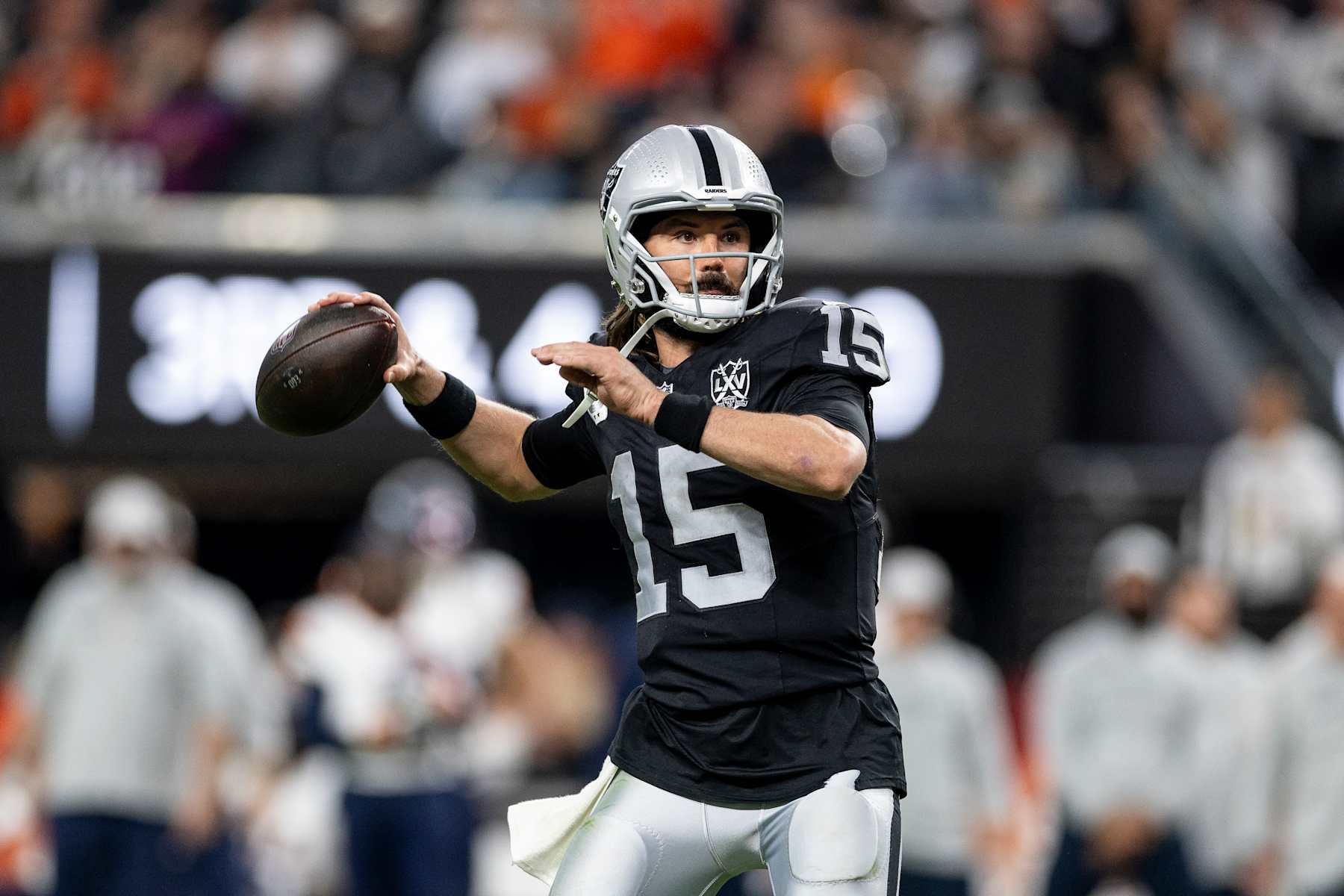 Las Vegas Raiders quarterback Gardner Minshew II.
