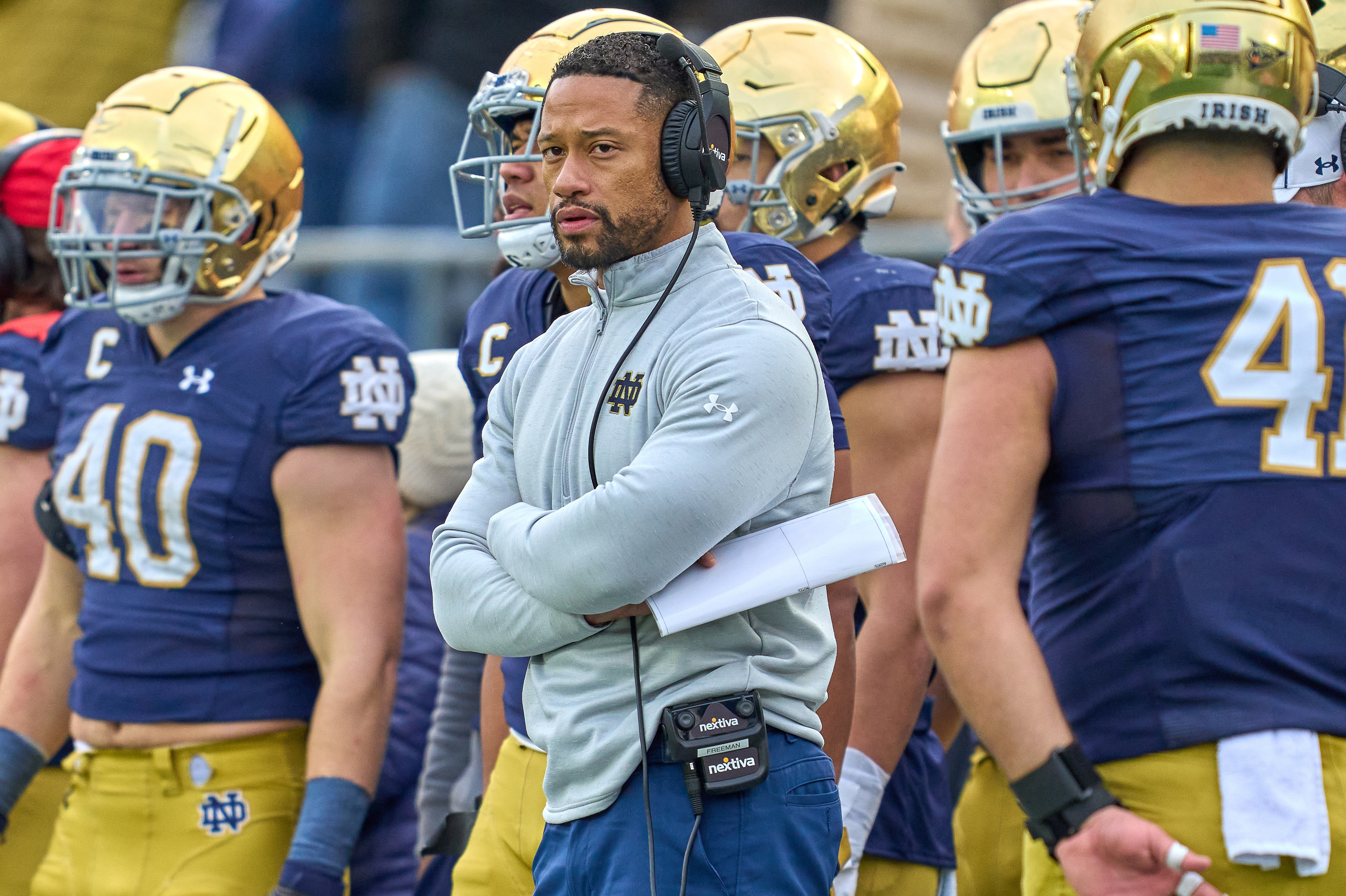 Notre Dame HC Rumors: Marcus Freeman, Luke Fickell Candidates to Replace Brian Kelly