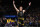 SAN FRANCISCO, CA - FEBRUARY 11: Donte DiVincenzo #0 of the Golden State Warriors celebrates a three point basket during the game against the Los Angeles Lakers on February 11, 2023 at Chase Center in San Francisco, California. NOTE TO USER: User expressly acknowledges and agrees that, by downloading and or using this photograph, user is consenting to the terms and conditions of Getty Images License Agreement. Mandatory Copyright Notice: Copyright 2023 NBAE (Photo by Noah Graham/NBAE via Getty Images)