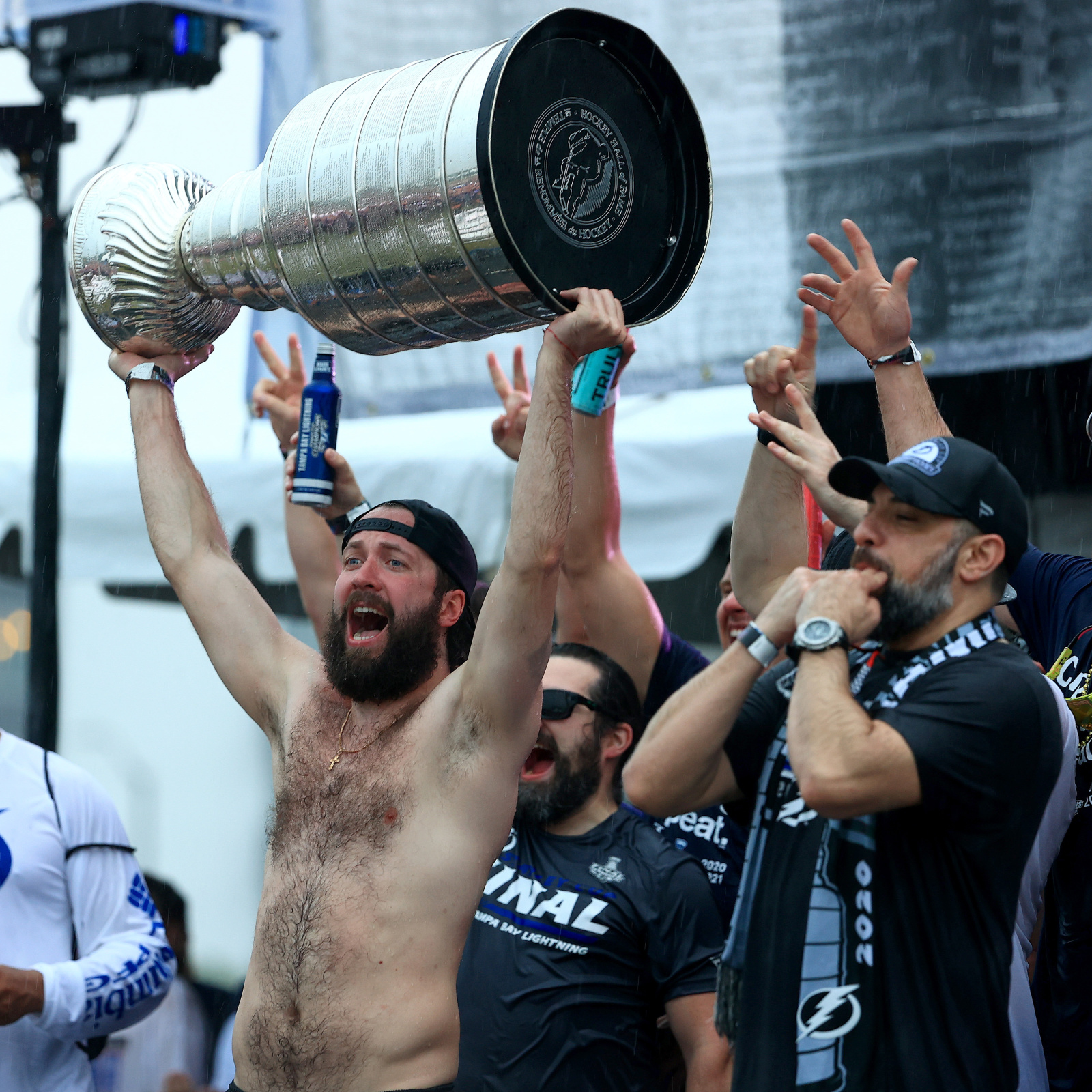 Stanley Cup needs repair after getting dented during the Tampa Bay  Lightning's boat parade – Orlando Sentinel