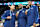 Gold medallists (From L) USA's #04 Stephen Curry, USA's #06 LeBron James and USA's #07 Kevin Durant pose after the men's Gold Medal basketball match between France and USA during the Paris 2024 Olympic Games at the Bercy Arena in Paris on August 10, 2024. (Photo by Damien MEYER / AFP) (Photo by DAMIEN MEYER/AFP via Getty Images)