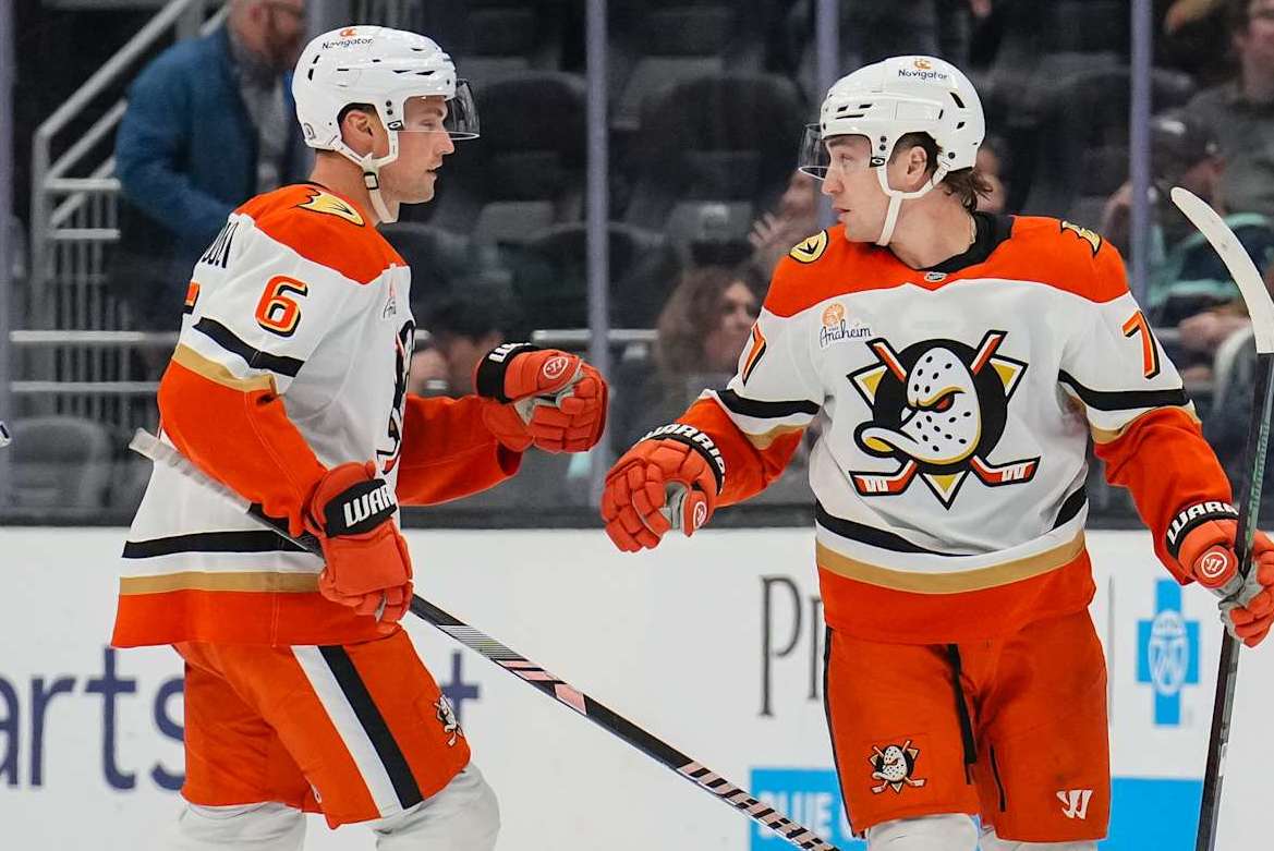 Brian Dumoulin and Frank Vatrano.