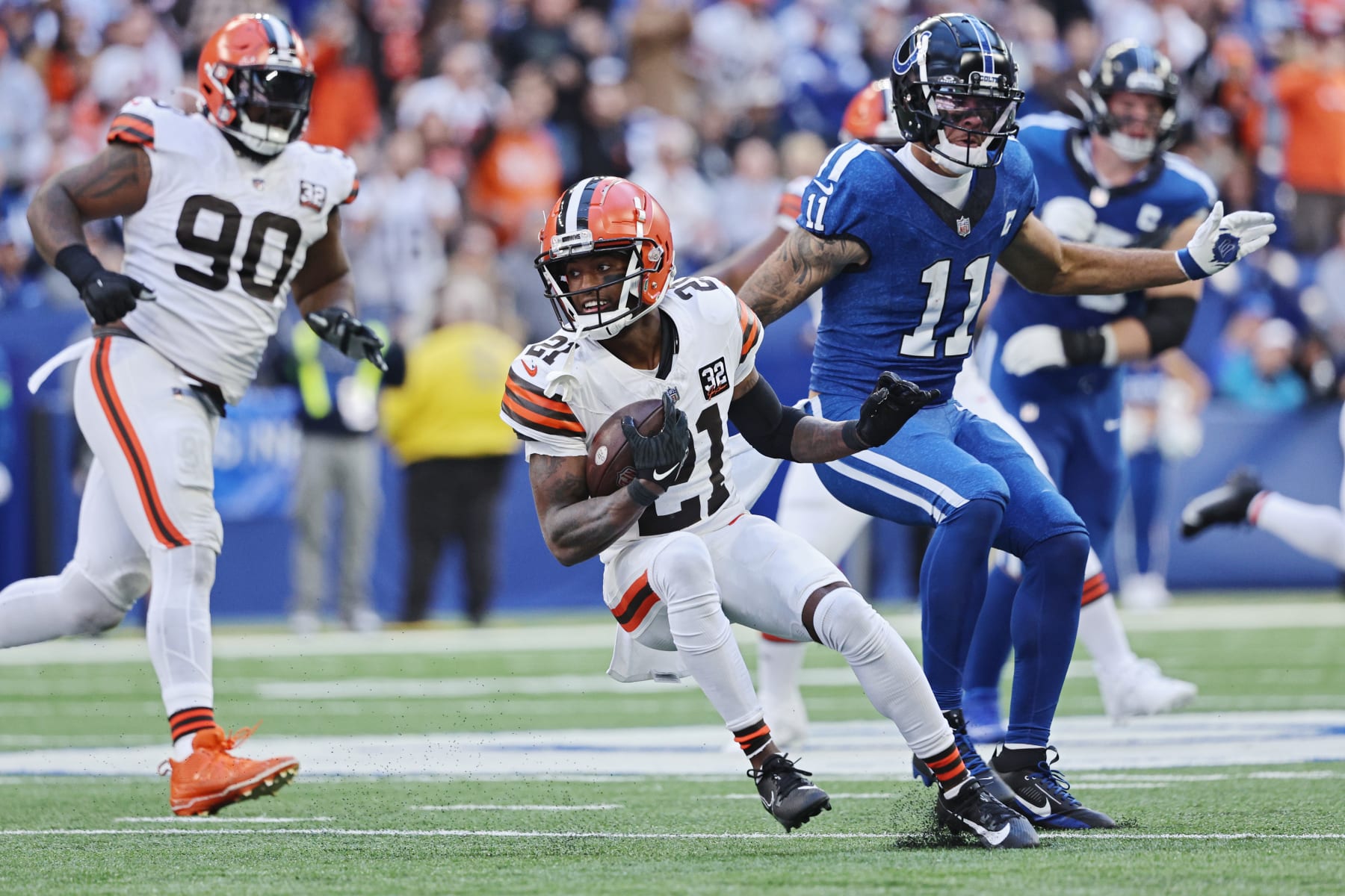 Cleveland Browns cornerback Denzel Ward