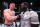 LAS VEGAS, NEVADA - JUNE 17: (R-L) Jared Cannonier and Marvin Vettori of Italy talk after their middleweight fight during the UFC Fight Night event at UFC APEX on June 17, 2023 in Las Vegas, Nevada. (Photo by Chris Unger/Zuffa LLC via Getty Images)