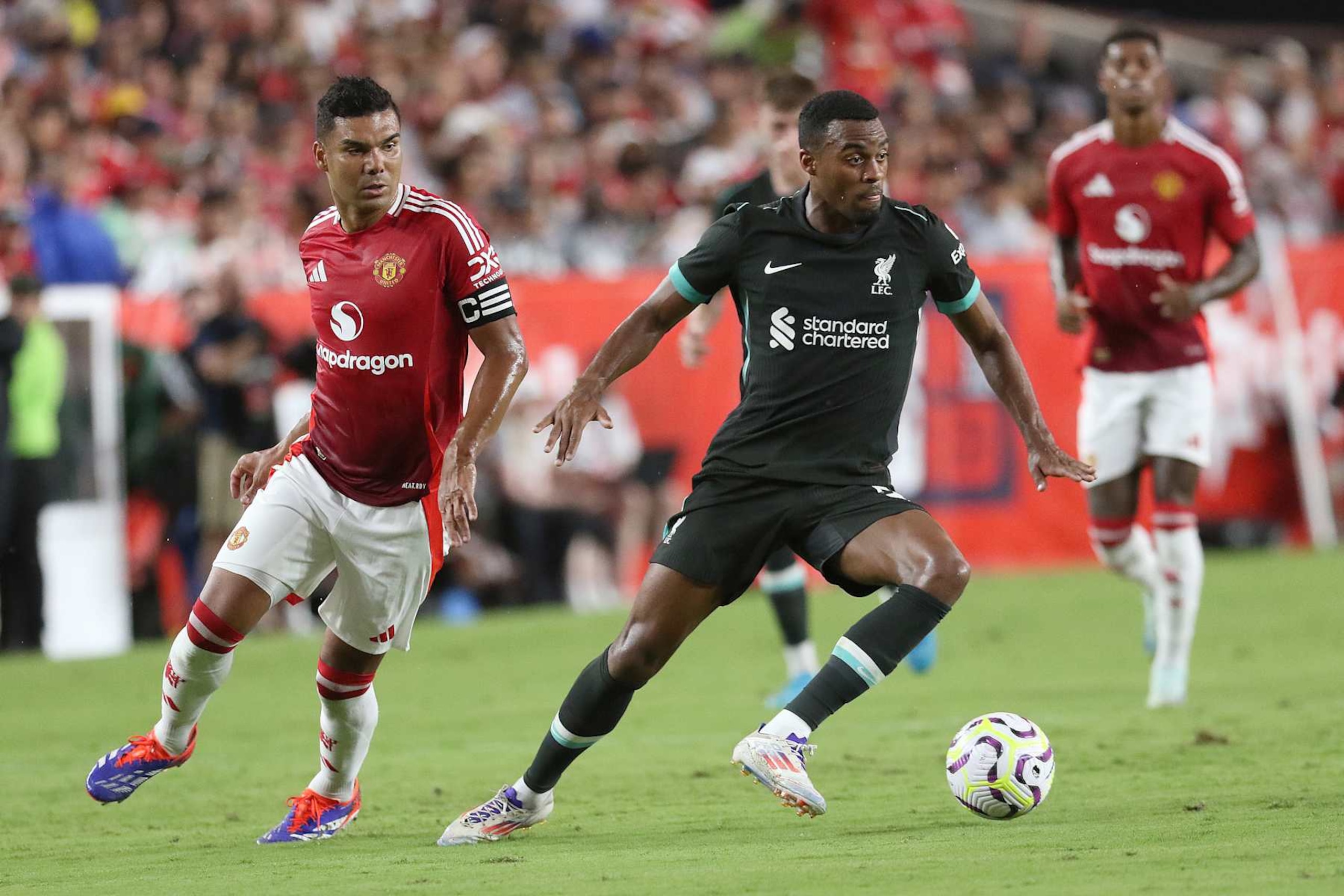 Casemiro and Ryan Gravenberch.
