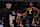 CHICAGO, ILLINOIS - FEBRUARY 08: Head coach Steve Kerr of the Golden State Warriors high fives Jimmy Butler #10 against the Chicago Bulls during the second half at the United Center on February 08, 2025 in Chicago, Illinois. NOTE TO USER: User expressly acknowledges and agrees that, by downloading and or using this photograph, User is consenting to the terms and conditions of the Getty Images License Agreement. (Photo by Michael Reaves/Getty Images)