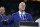 INDIANAPOLIS, INDIANA - NOVEMBER 10: Indianapolis Colts owner Jim Irsay talks to the fans during the Dwight Freeney induction to the Indianapolis Colts Ring of Honor at Lucas Oil Stadium on November 10, 2019 in Indianapolis, Indiana. (Photo by Justin Casterline/Getty Images)