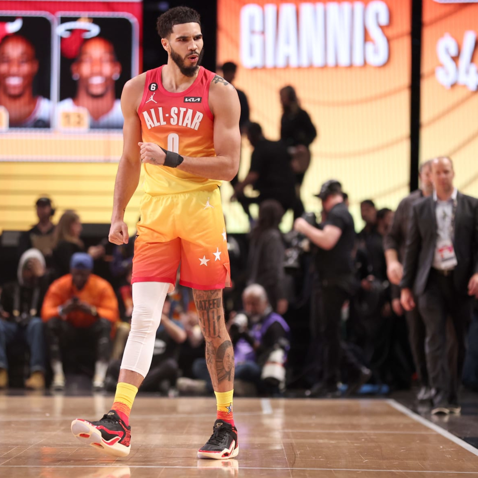 Jayson Tatum scores All-Star Game-record 55 points as Team Giannis