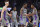 SACRAMENTO, CALIFORNIA - NOVEMBER 20: Harrison Barnes #40 of the Sacramento Kings celebrates with teammates after making a basket in the third quarter against the Detroit Pistons at Golden 1 Center on November 20, 2022 in Sacramento, California. NOTE TO USER: User expressly acknowledges and agrees that, by downloading and/or using this photograph, User is consenting to the terms and conditions of the Getty Images License Agreement. (Photo by Lachlan Cunningham/Getty Images)