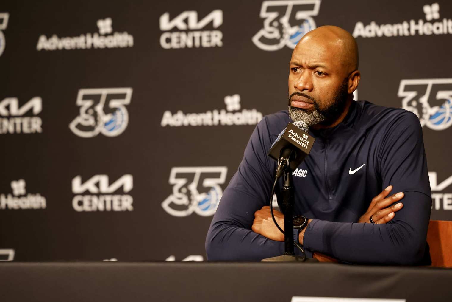 Magic head coach Jamahl Mosley