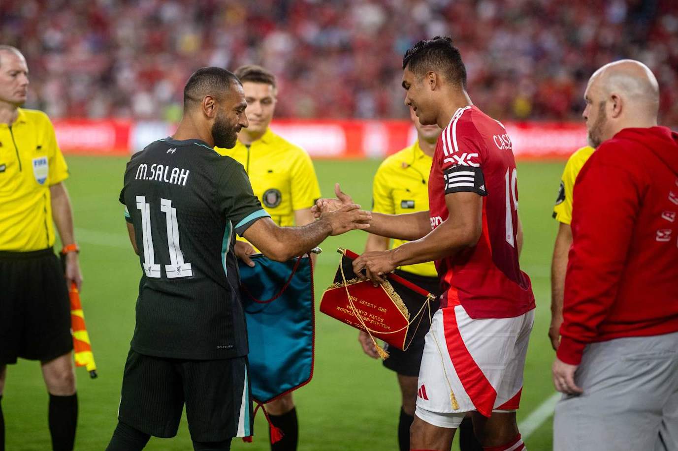 Mohammed Salah and Casemiro.