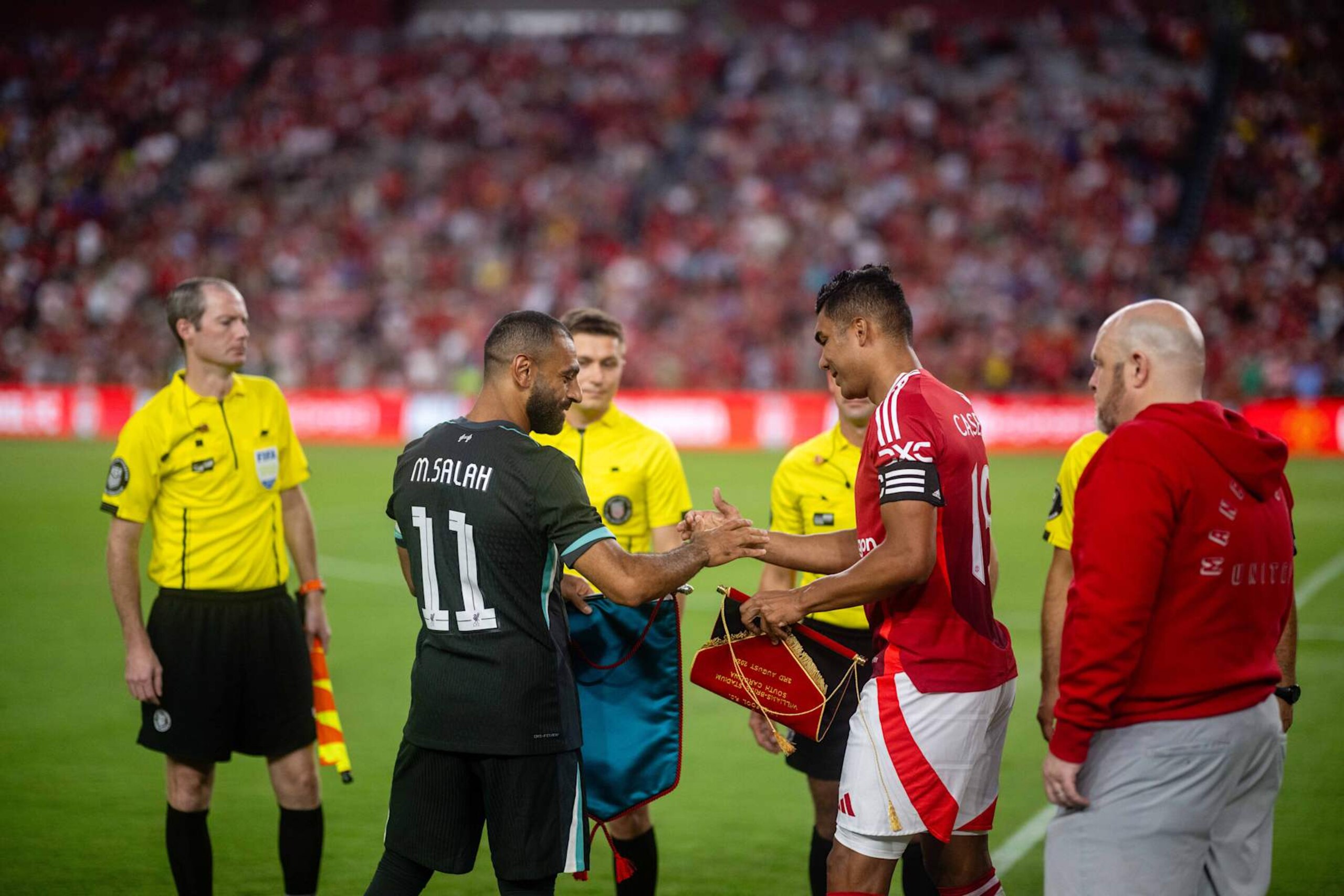 Mohammed Salah and Casemiro.