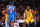 OKLAHOMA CITY, OK - NOVEMBER 30: LeBron James #23 of the Los Angeles Lakers defends Shai Gilgeous-Alexander #2 of the Oklahoma City Thunder during the game on November 30, 2023 at Paycom Arena in Oklahoma City, Oklahoma. NOTE TO USER: User expressly acknowledges and agrees that, by downloading and or using this photograph, User is consenting to the terms and conditions of the Getty Images License Agreement. Mandatory Copyright Notice: Copyright 2023 NBAE (Photo by Zach Beeker/NBAE via Getty Images)