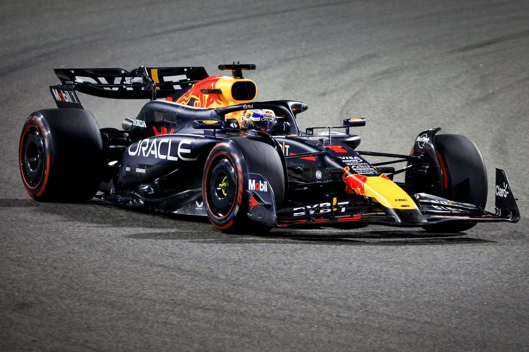 BAHRAIN - Max Verstappen (Red Bull Racing) during the Bahrain Grand Prix. ANP REMKO DE WAAL (Photo by ANP via Getty Images)