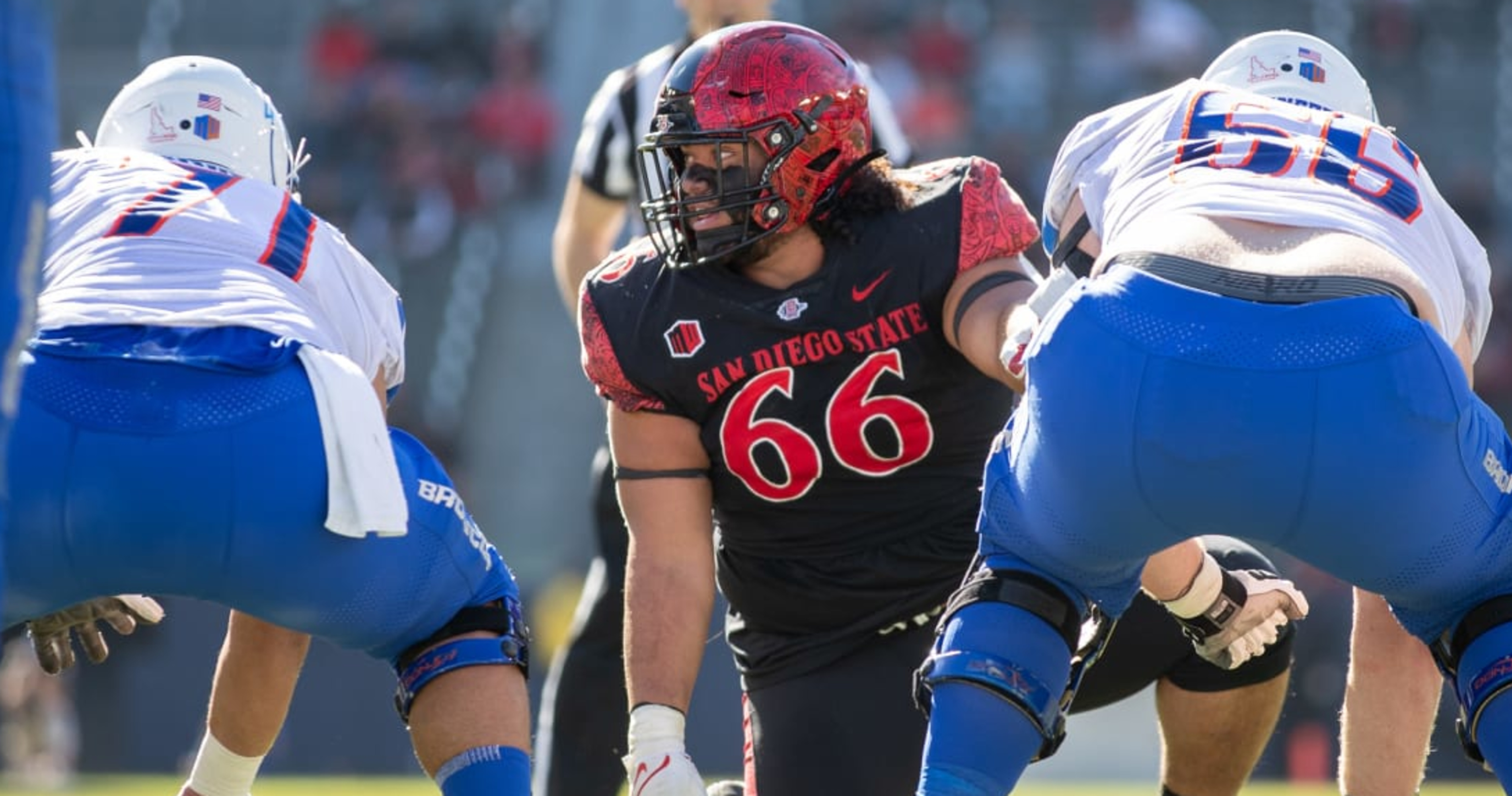 SDSU football jerseys 'two years in the making' revealed