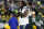 GREEN BAY, WISCONSIN - JANUARY 12:  Marshawn Lynch #24 of the Seattle Seahawks walks to the huddle during the NFC Divisional Playoff game against the Green Bay Packers at Lambeau Field on January 12, 2020 in Green Bay, Wisconsin. (Photo by Stacy Revere/Getty Images)
