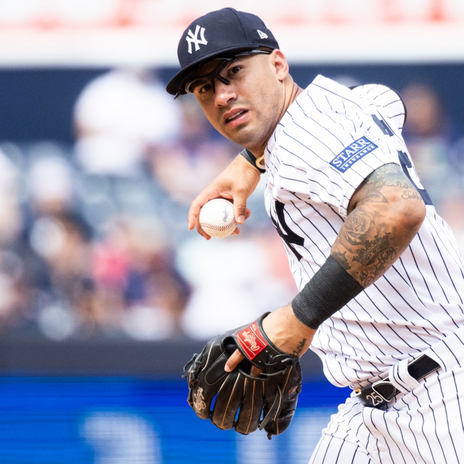 Gleyber Torres's Injury Dampens a Yankees Victory Over the Braves