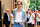 NEW YORK, NEW YORK - JULY 18: Actor Glen Powell is seen outside ABC Studio on July 18, 2024 in New York City. (Photo by Raymond Hall/GC Images)