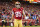 SANTA CLARA, CA - JANUARY 28: George Kittle #85 of the San Francisco 49ers looks on from the field during the NFC Championship NFL football game against the Detroit Lions at Levi's Stadium on January 28, 2024 in Santa Clara, California. (Photo by Cooper Neill/Getty Images)