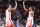 HOUSTON, TX - DECEMBER 5: Jabari Smith Jr. #1 and Jalen Green #4 of the Houston Rockets celebrate during the game against the Philadelphia 76ers on December 5, 2022 at the Toyota Center in Houston, Texas. NOTE TO USER: User expressly acknowledges and agrees that, by downloading and or using this photograph, User is consenting to the terms and conditions of the Getty Images License Agreement. Mandatory Copyright Notice: Copyright 2022 NBAE (Photo by Logan Riely/NBAE via Getty Images)