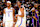 Shai Gilgeous-Alexander, Jalen Williams and LeBron James