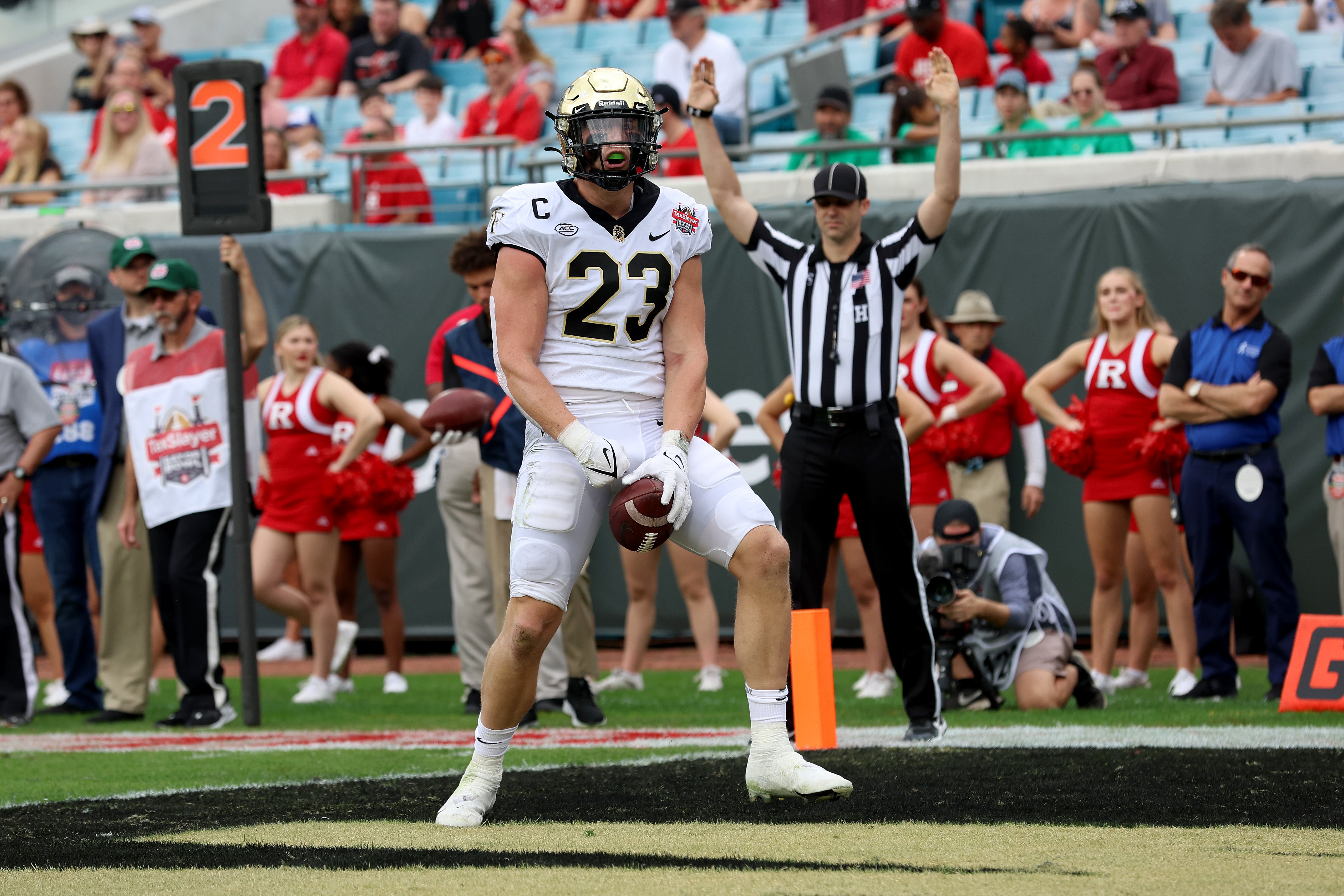 Sam Hartman Dominant as Wake Forest Routs Rutgers in 2021 Gator Bowl