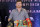 ZAPOPAN, MEXICO - MARCH 14: Saul Canelo Alvarez poses with his belts during the press conference at Akron Stadium on March 14, 2023 in Zapopan, Mexico. Canelo Alvarez will fight against John Ryder on May 6, 12 years after his last combat in Mexico. The event will take place at Akron Stadium. (Photo by Alfredo Moya/Jam Media/Getty Images)
