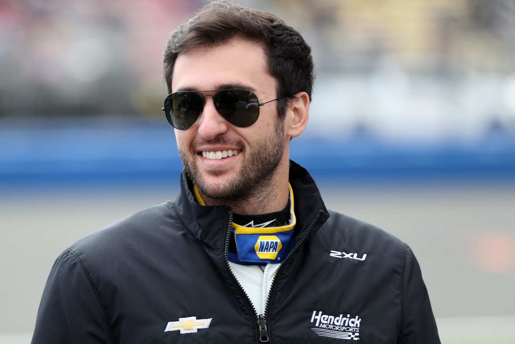 FONTANA, CALIFORNIA - FEBRUARY 26: Chase Elliott, driver of the #9 NAPA Auto Parts Chevrolet, waits on the grid prior to the NASCAR Cup Series Pala Casino 400 at Auto Club Speedway on February 26, 2023 in Fontana, California. (Photo by Meg Oliphant/Getty Images)