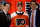 NASHVILLE, TENNESSEE - JUNE 28: Matvei Michkov stands onstage with fashioned supervisor Daniel Briere and Keith Jones after being chosen seventh overall by the Philadelphia Flyers the 2023 Upper Deck NHL Draft - Spherical One at Bridgestone Arena on June 28, 2023 in Nashville, Tennessee. (Photo by Dave Sandford/NHLI by map of Getty Photos)