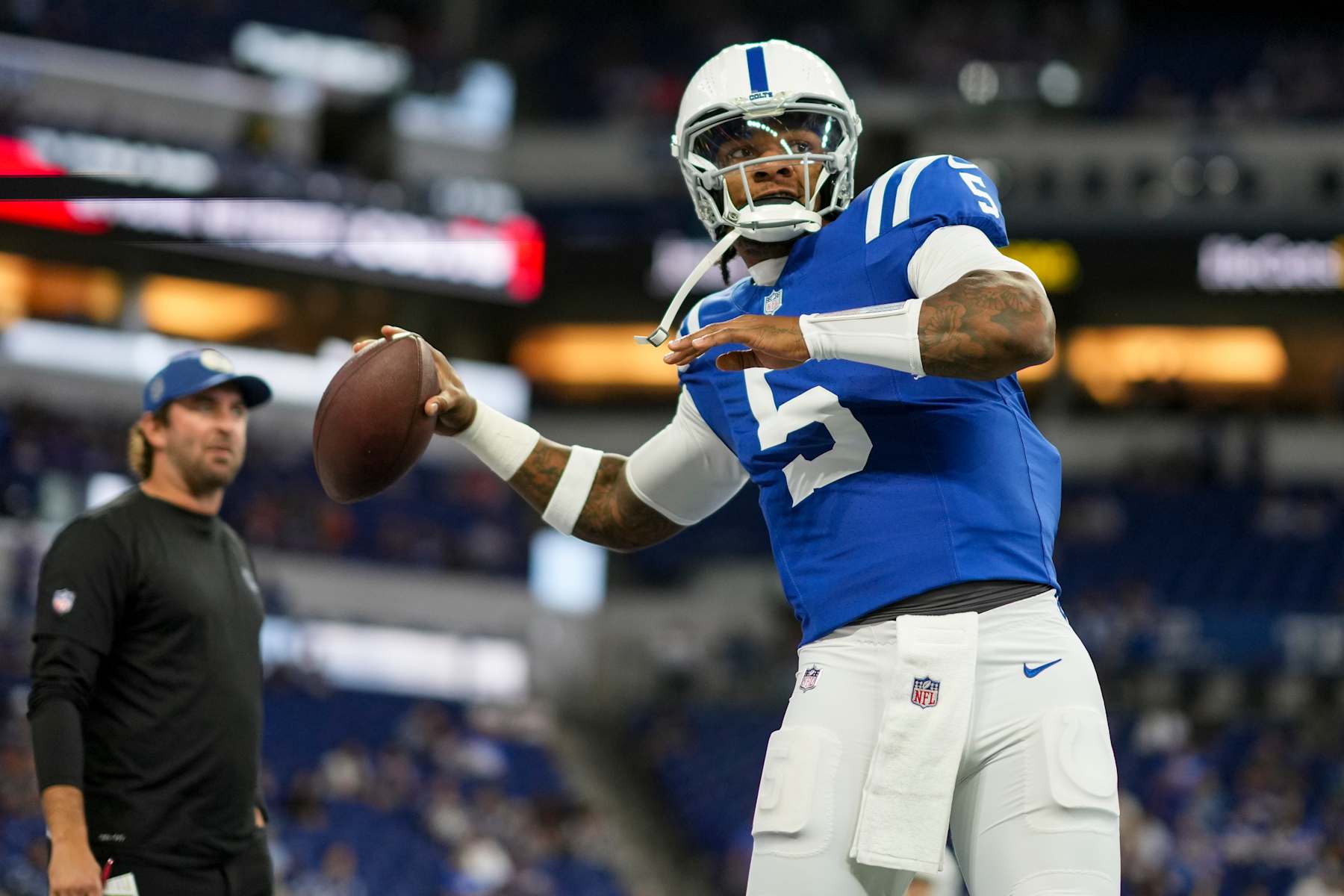 Indianapolis Colts quarterback Anthony Richardson